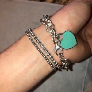 SOLD Tiffany beaded bracelet